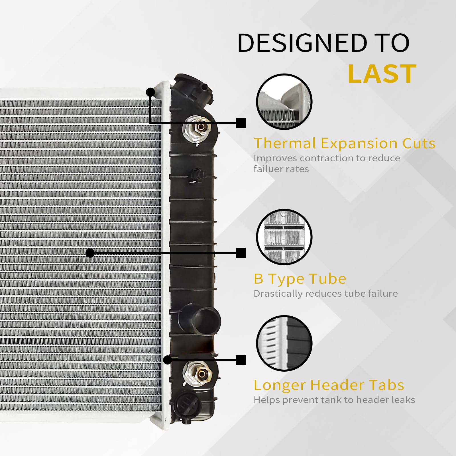 UIU CU2423 installed in engine bay showing clearance compatibility