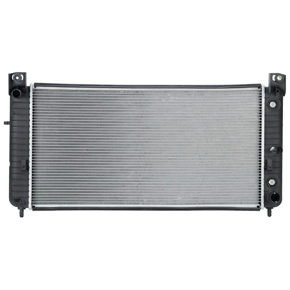 UIU CU2423 radiator front view showing fitment and cooling potential