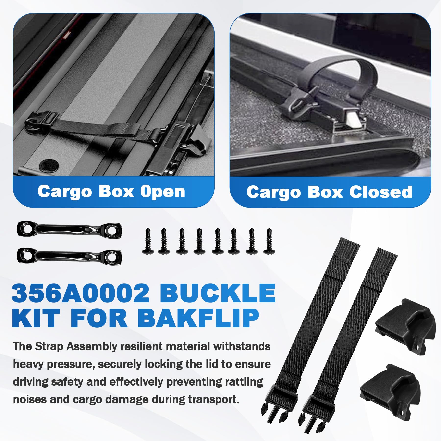 Ulapithi Bakflip-compatible clips fit common bed covers.