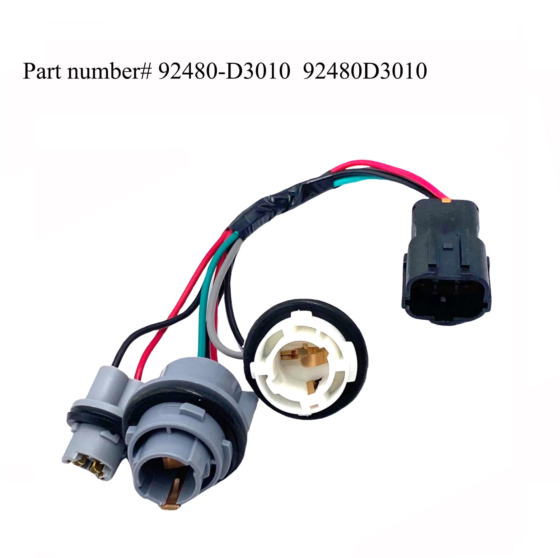 Ulifebet wire harness connector with secure connections to prevent taillight outages