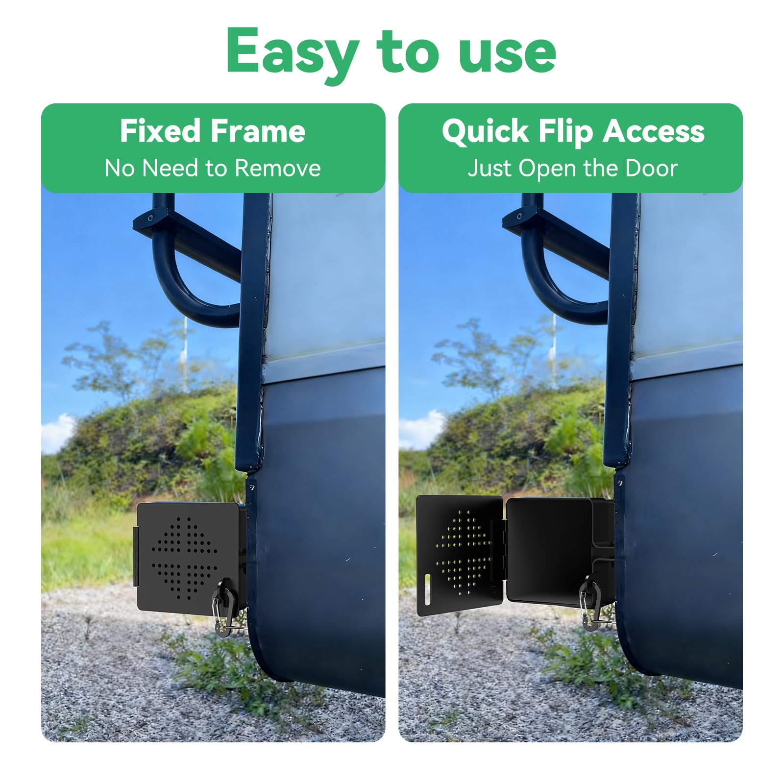 ULITECO silicone pad with adhesive reduces movement on bumpers