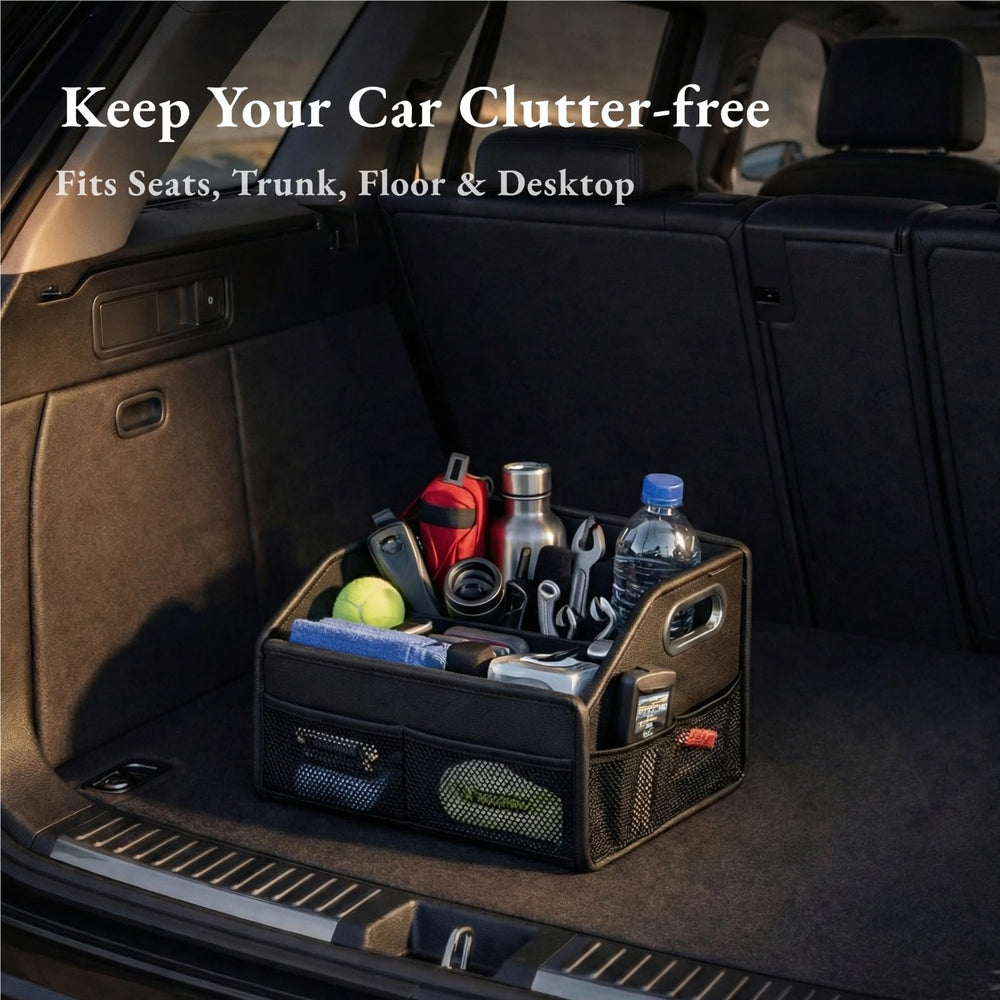 ULPOCMU car storage organizer on the front seat offers easy reach for daily items