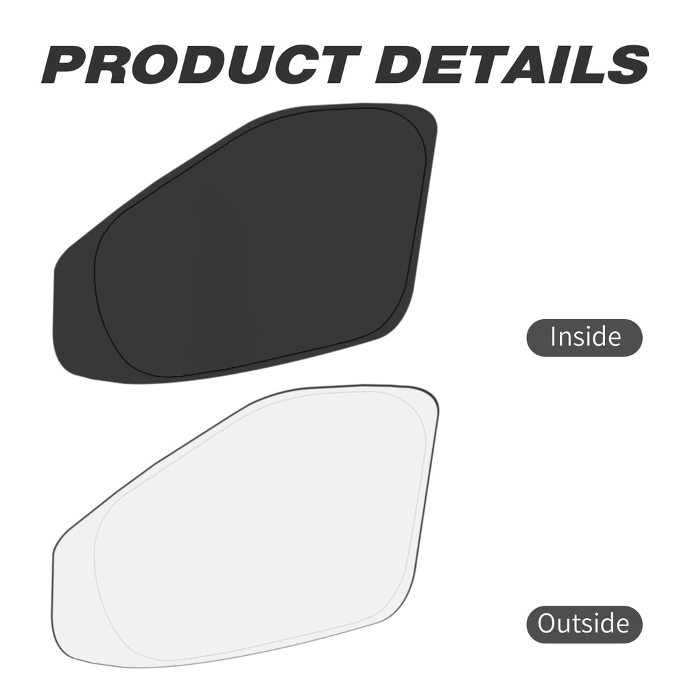 ULROLIT pack of 3 window shades ready for Ford Transit conversions