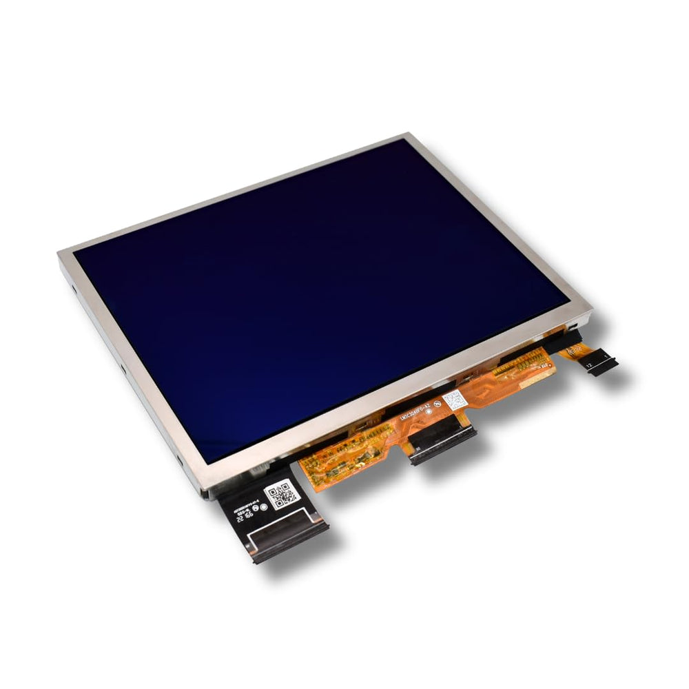 Ultima 8.4-inch Uconnect screen assembly front view showing OEM-like fit.