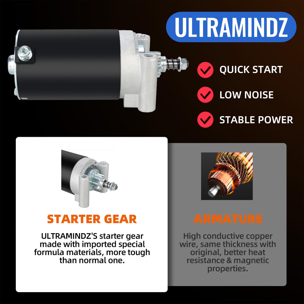 Ultramindz all-new 9-teeth starter ready for installation.