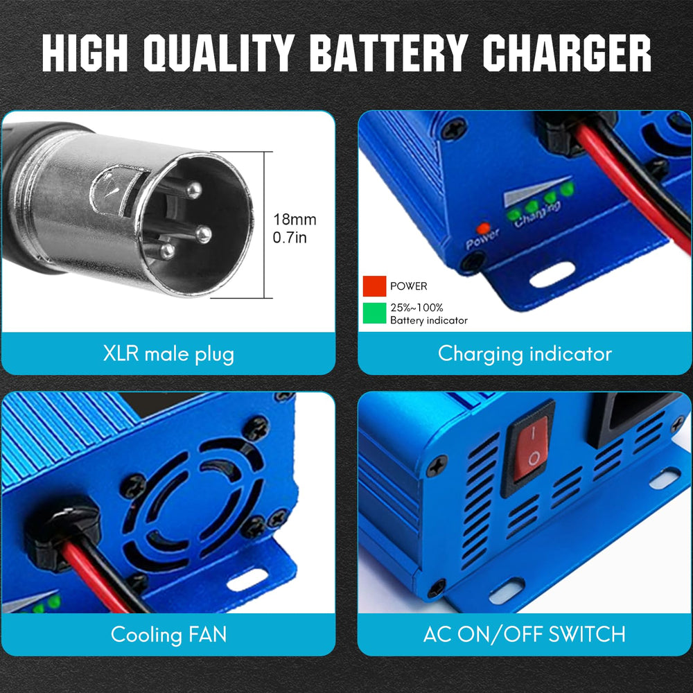 ULTRAPOWER quiet cooling fan helps maintain steady charge during long sessions