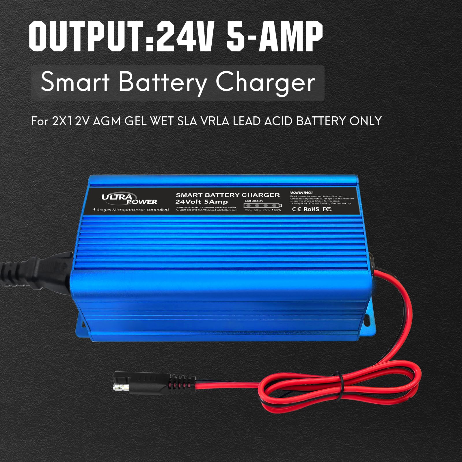ULTRAPOWER charger side ports highlight easy accessibility for daily use