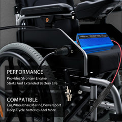ULTRAPOWER XLR connector ensures secure 24V connections during maintenance