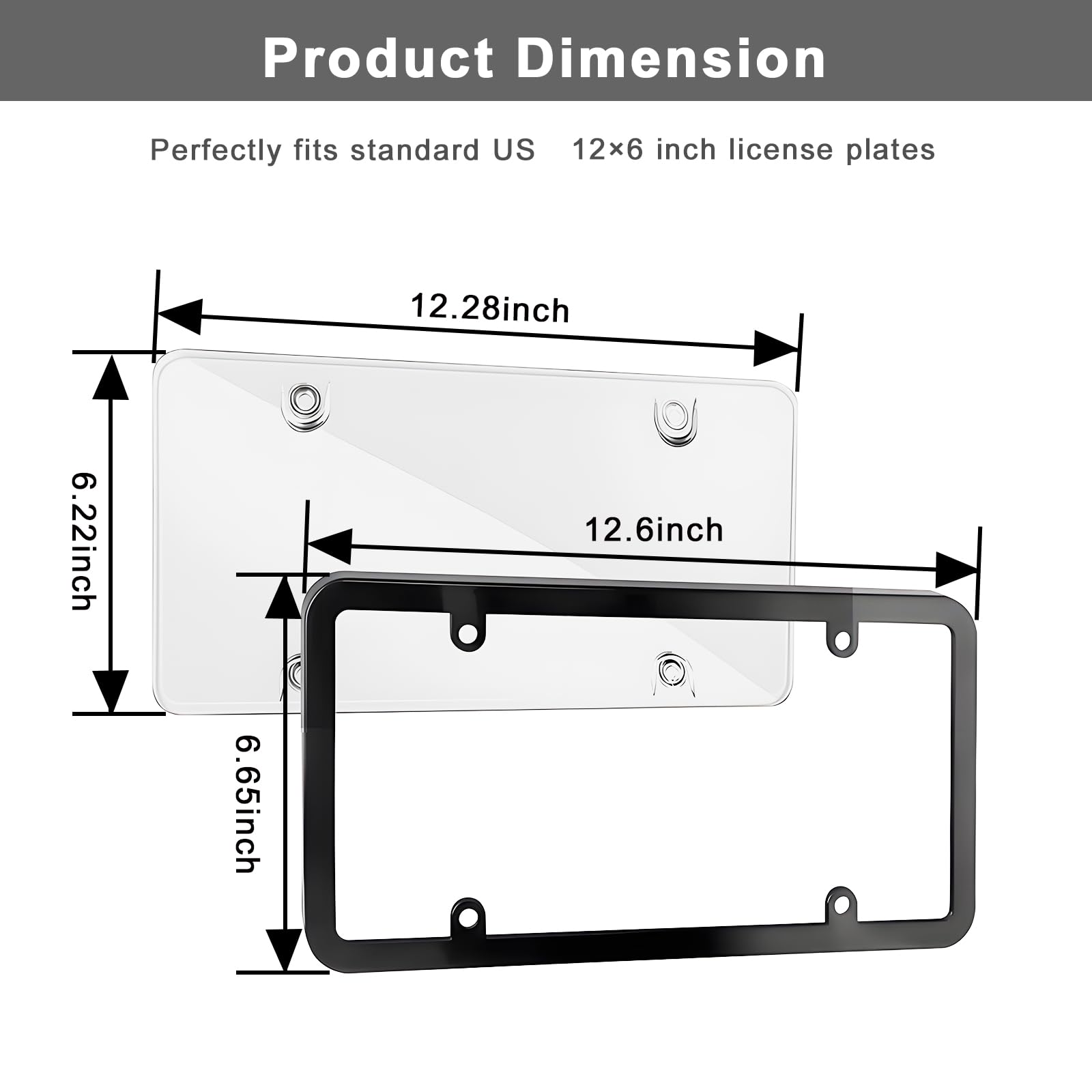 Ulycon screws and caps included for easy mounting