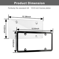 Ulycon screws and caps included for easy mounting