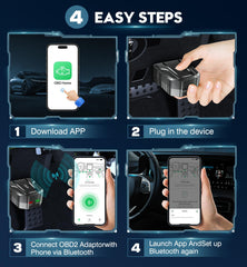 UMEIJA V011 app connection demonstrates easy Bluetooth setup for iOS and Android.