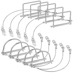 Umigy trailer coupler pin with square quick-release for secure towing