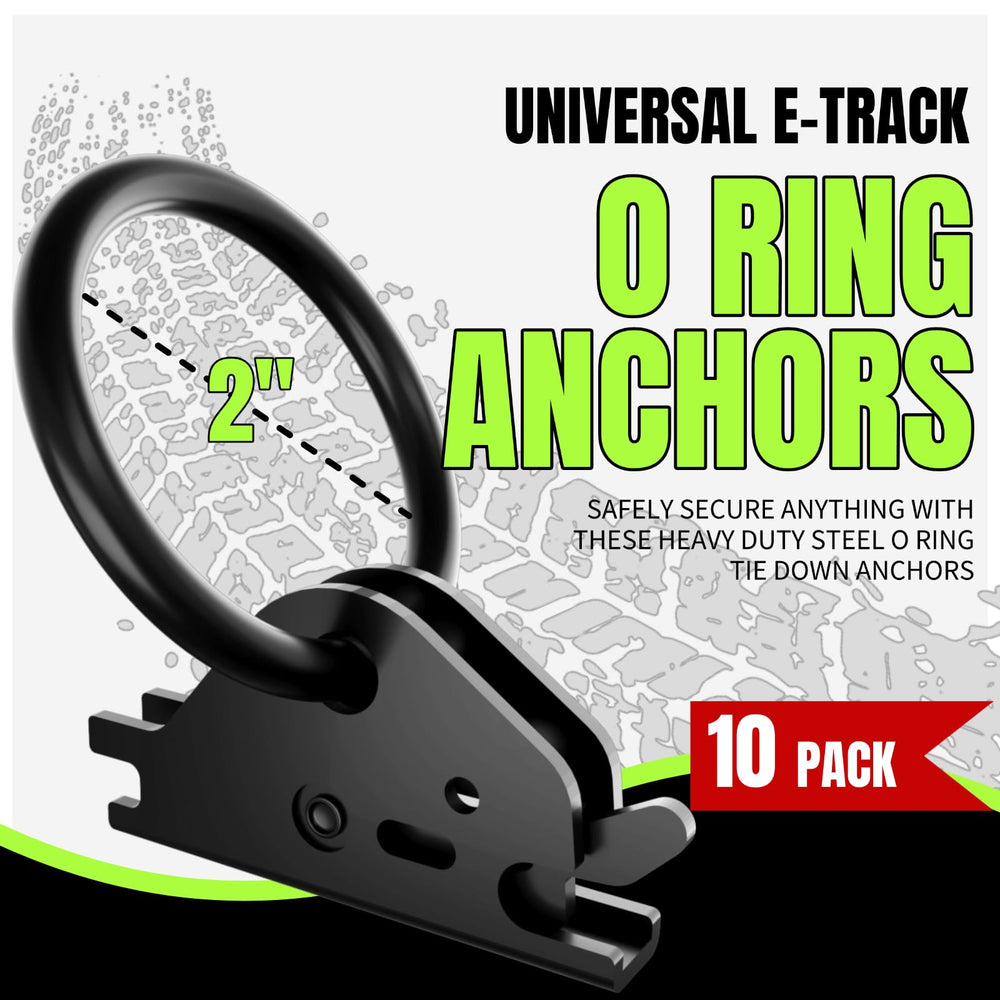 UMIRO 4400lb load capacity per anchor offers strong cargo control.
