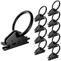 UMIRO E-track O-ring anchors 10pc set provide secure trailer tie-down points.
