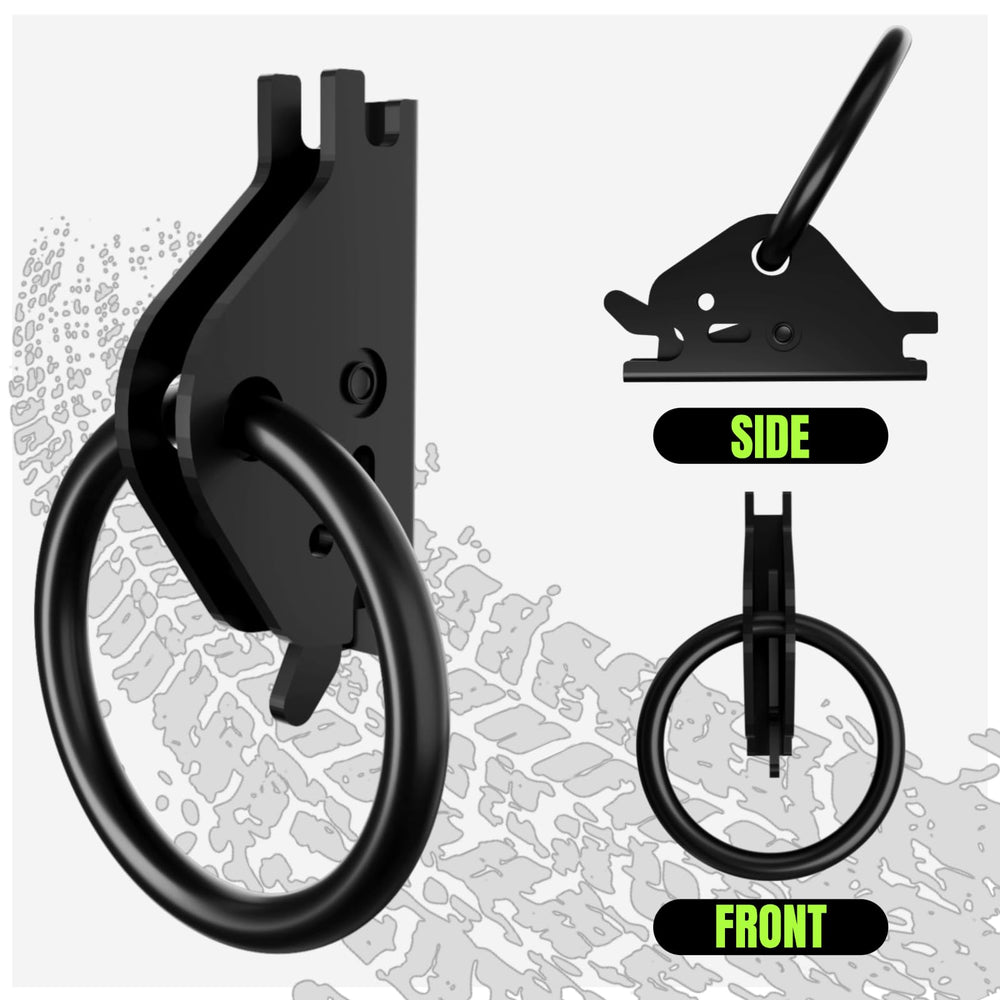 Easy-install setup saves time during loading and unloading.
