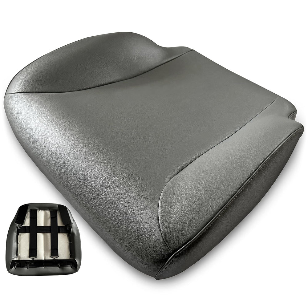 UMISHI bottom seat cushion pad installation shows an easy fit for International models.