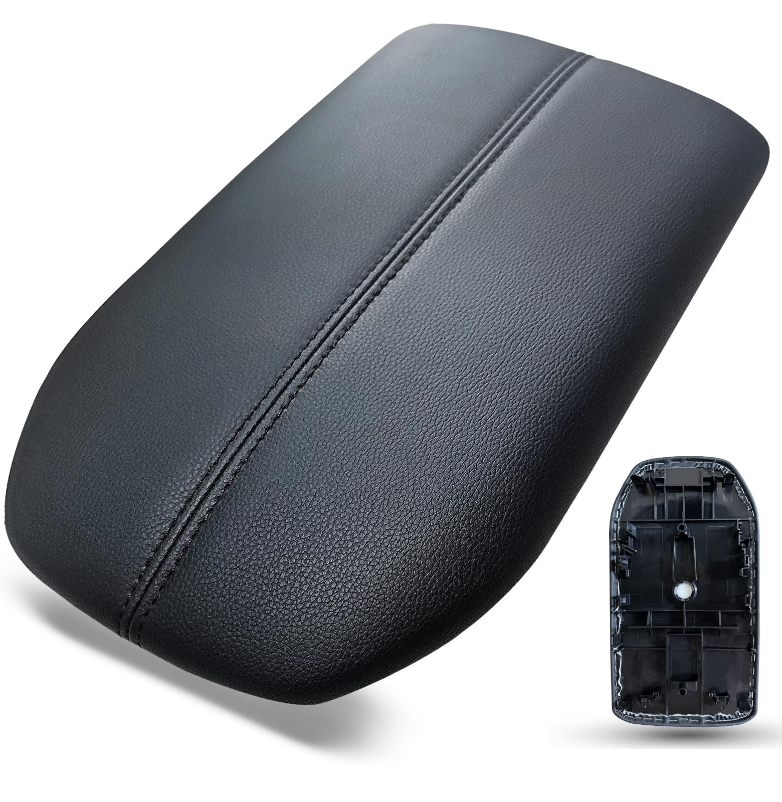 UMISHI Rav4 center console lid cover in black, enhances interior style and fit