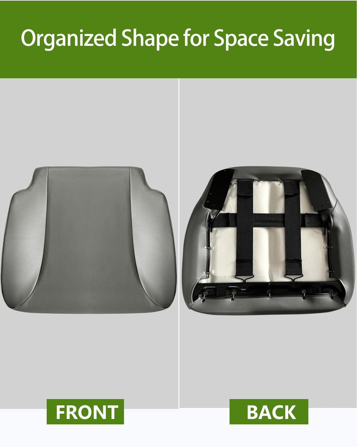 UMISHI seat cushion pad textured surface is easy to clean and maintain.