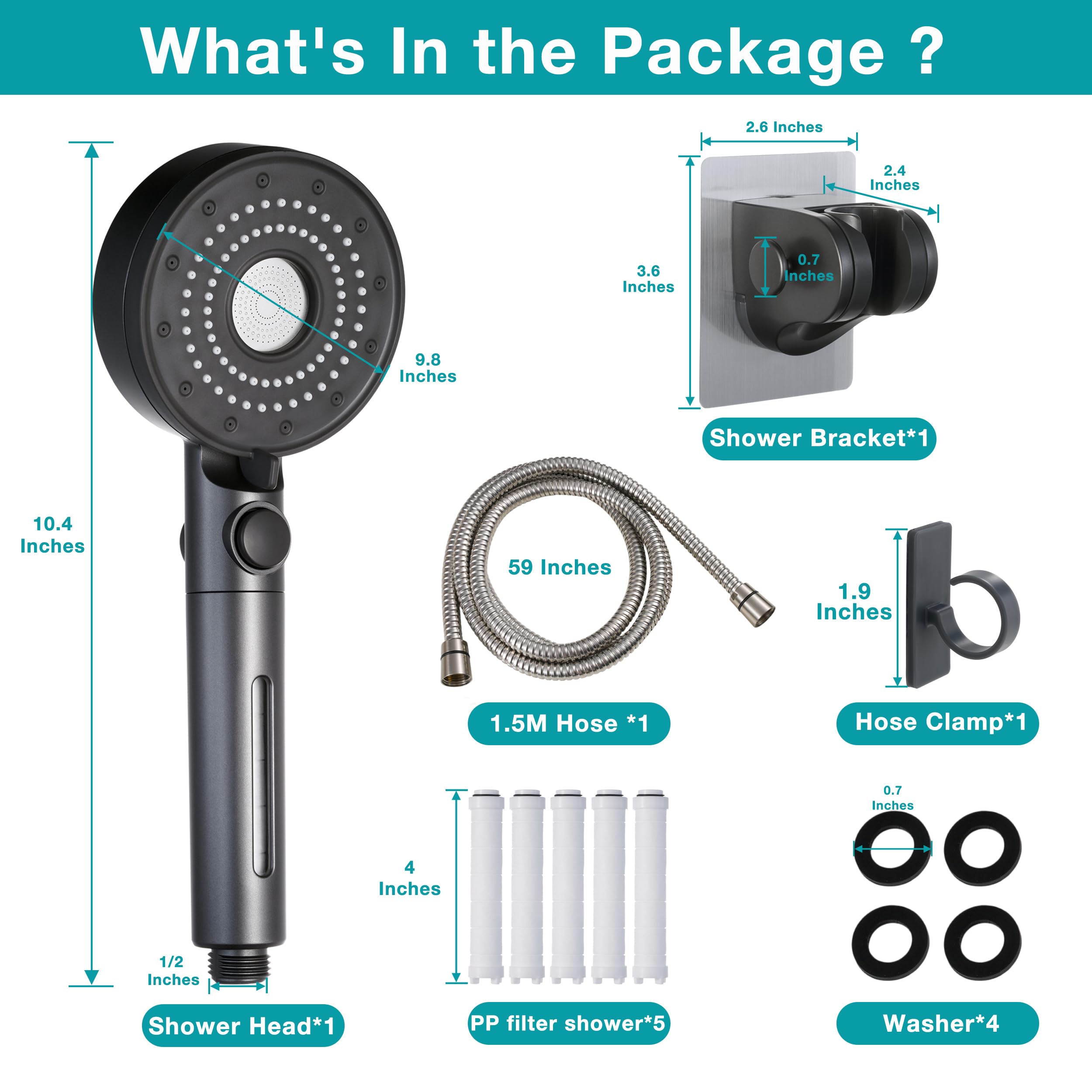 Umyder hose clamp keeps the hose secure during travel