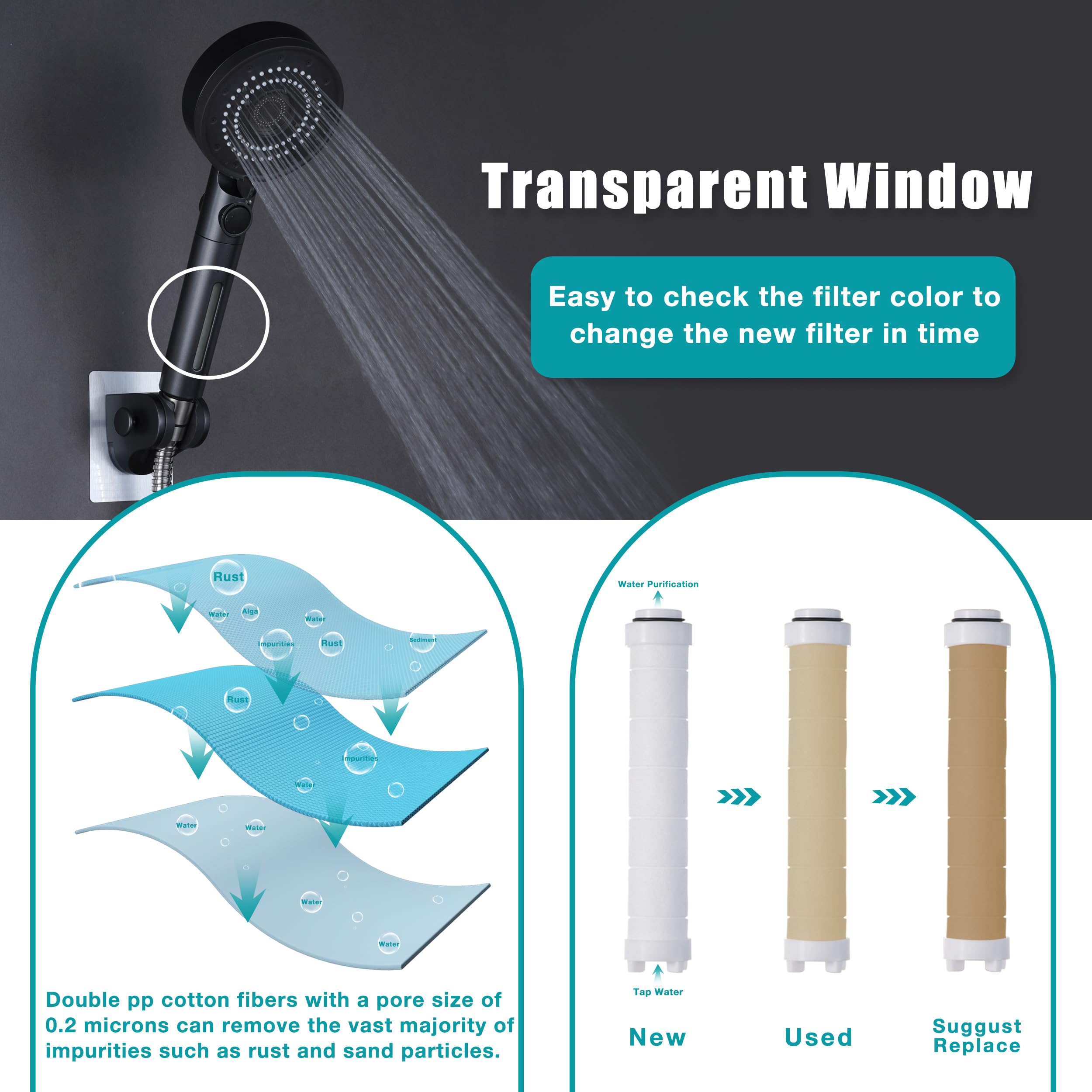 Umyder pause button enables instant water saving