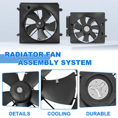 UnayKolb OEM-aligned fan assembly for Honda CR-V ensures easy installation.