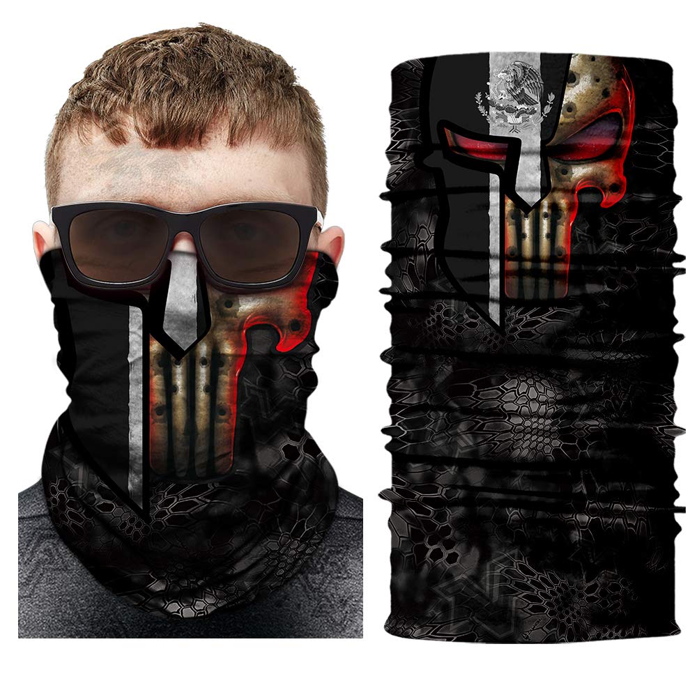 unbrand neck gaiter scarf suitable for biking and dusty conditions