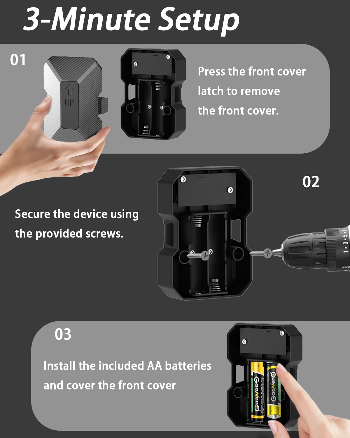 Uncle Squirre simple installation video highlights fast, trouble free setup