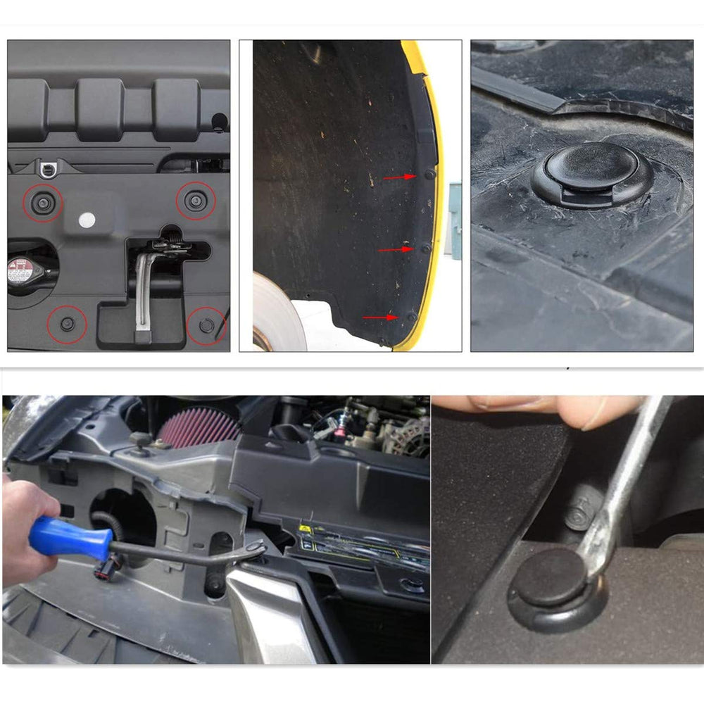 UNENDA multi-vehicle fastener kit fits doors, bumpers, fenders
