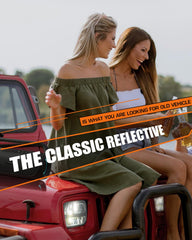 UNI-SHINE 7x6 compatibility indicator showing quick upgrade fit for older Jeep models.