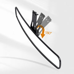 UNIGT 180-degree adjustable mirror lets you angle the view for drivers and cargo.