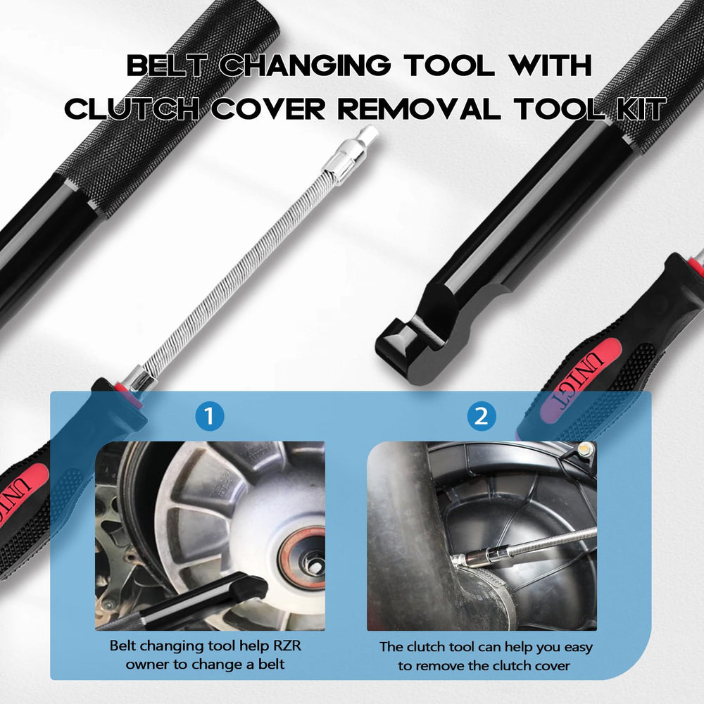UNIGT clutch-cover removal tool aids easy engine access for RZR models.