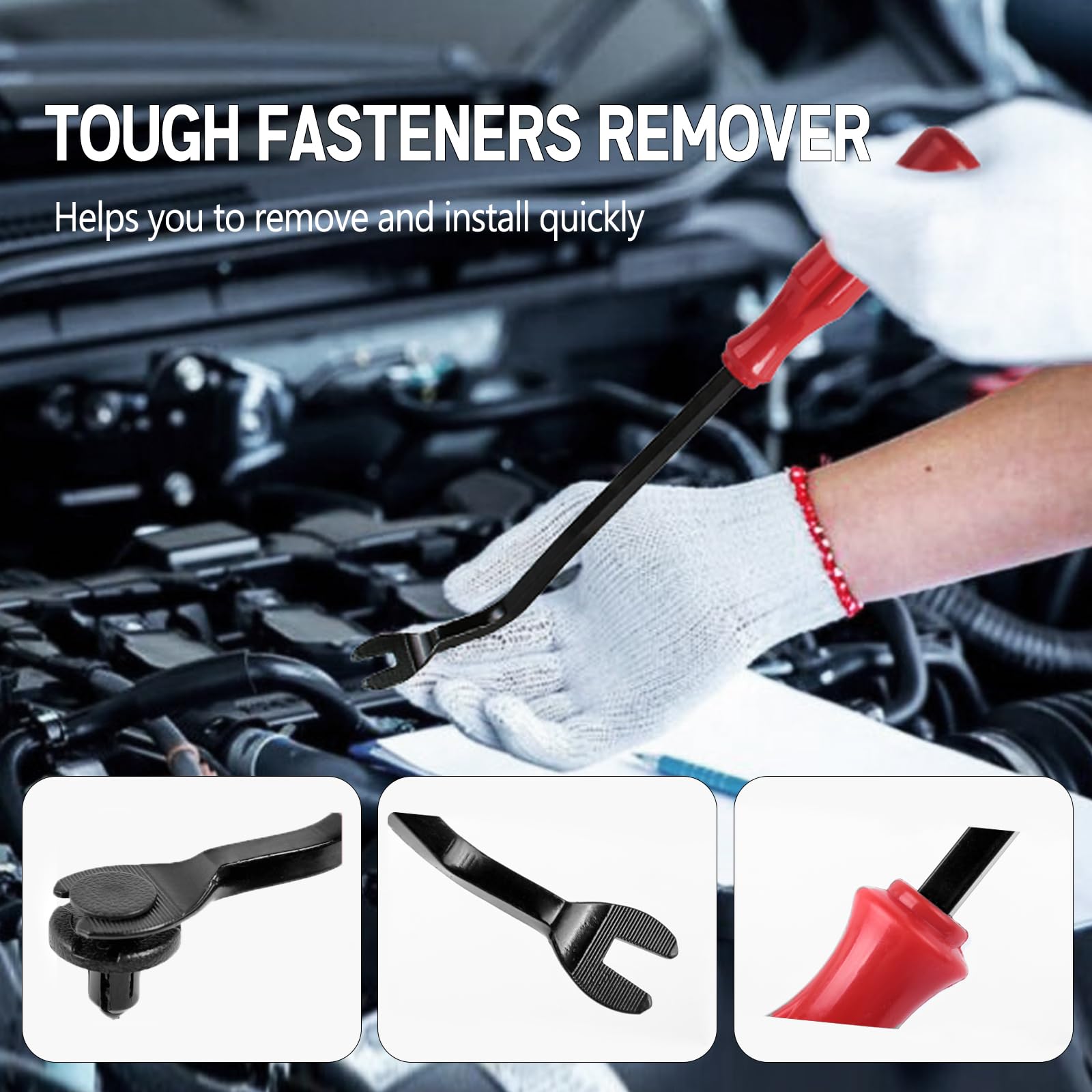 UNIGT nylon-durable retainer clips provide long-lasting, corrosion-resistant under-hood solutions