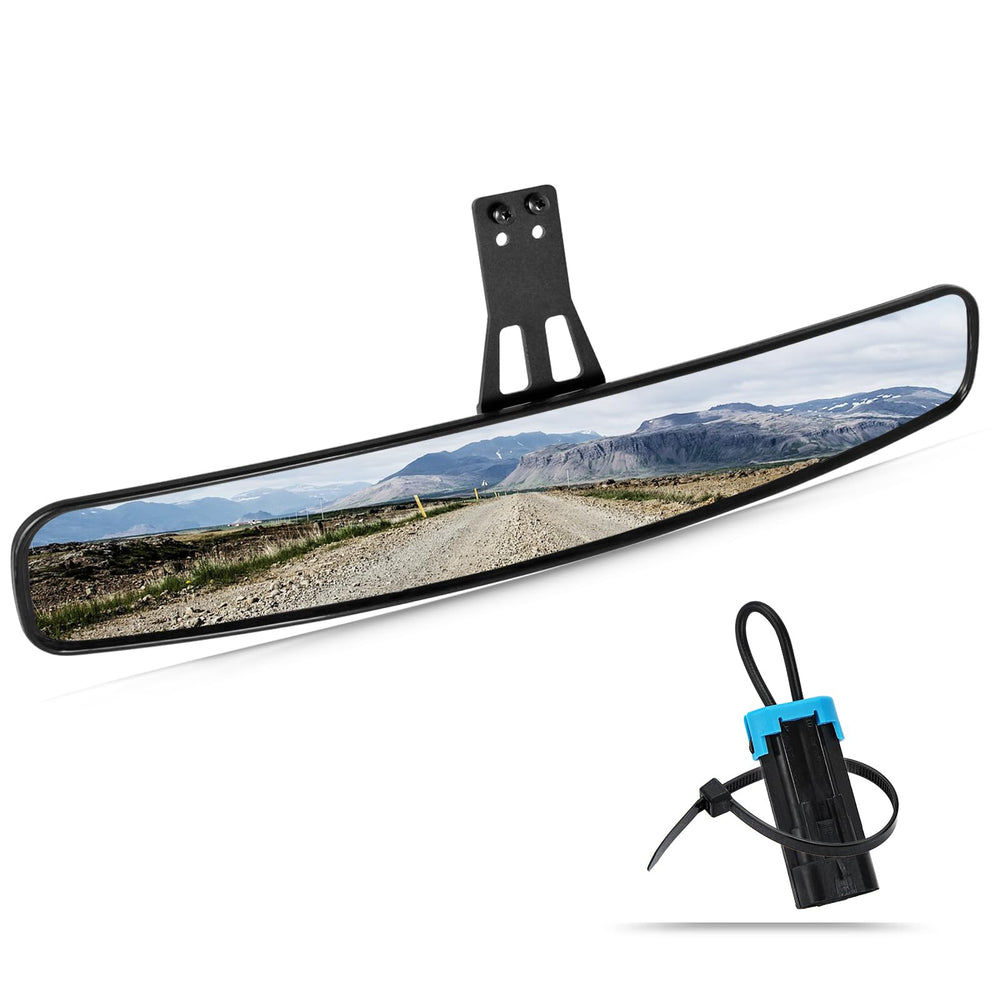 UNIGT panoramic convex rear-view mirror offers a wider field of view for safer off-road driving.