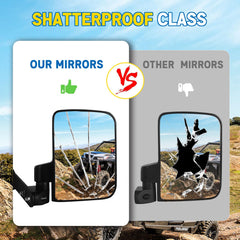 UNIGT Side-view mirror mount hardware included for easy, secure installation
