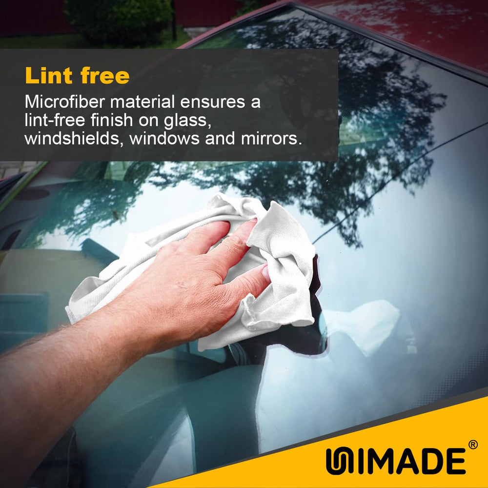 UNIMADE shop rags reusable and machine washable for repeated use.