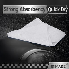 UNIMADE shop towels car-detailing use provides streak-free drying after wash