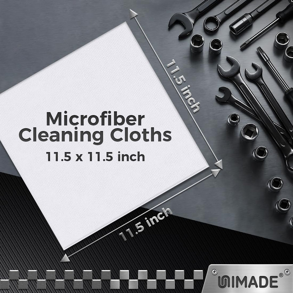 UNIMADE shop towels lint-free cleaning ensures residue-free surfaces during detailing