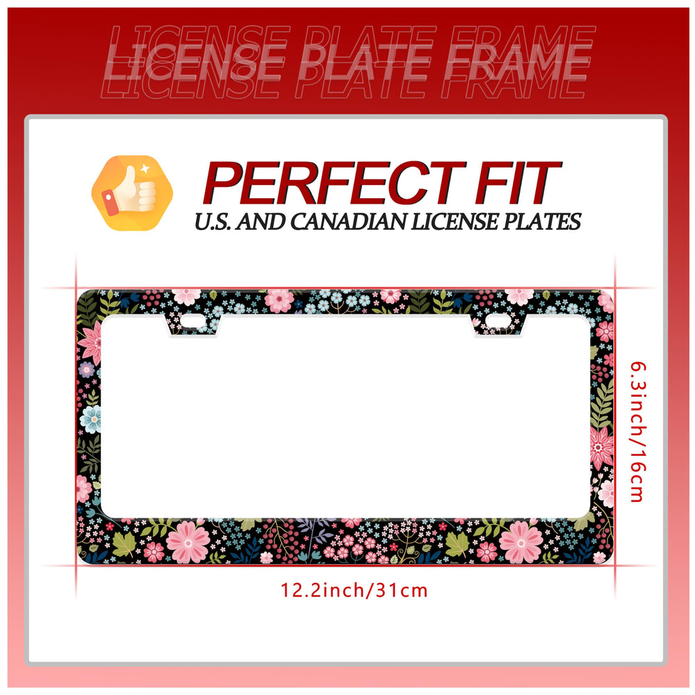 UNINDREM floral-pattern-printing adds bold, personalized style to the frame
