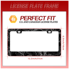 UNINDREM topographic map frame side view highlights slim profile and universal fit.