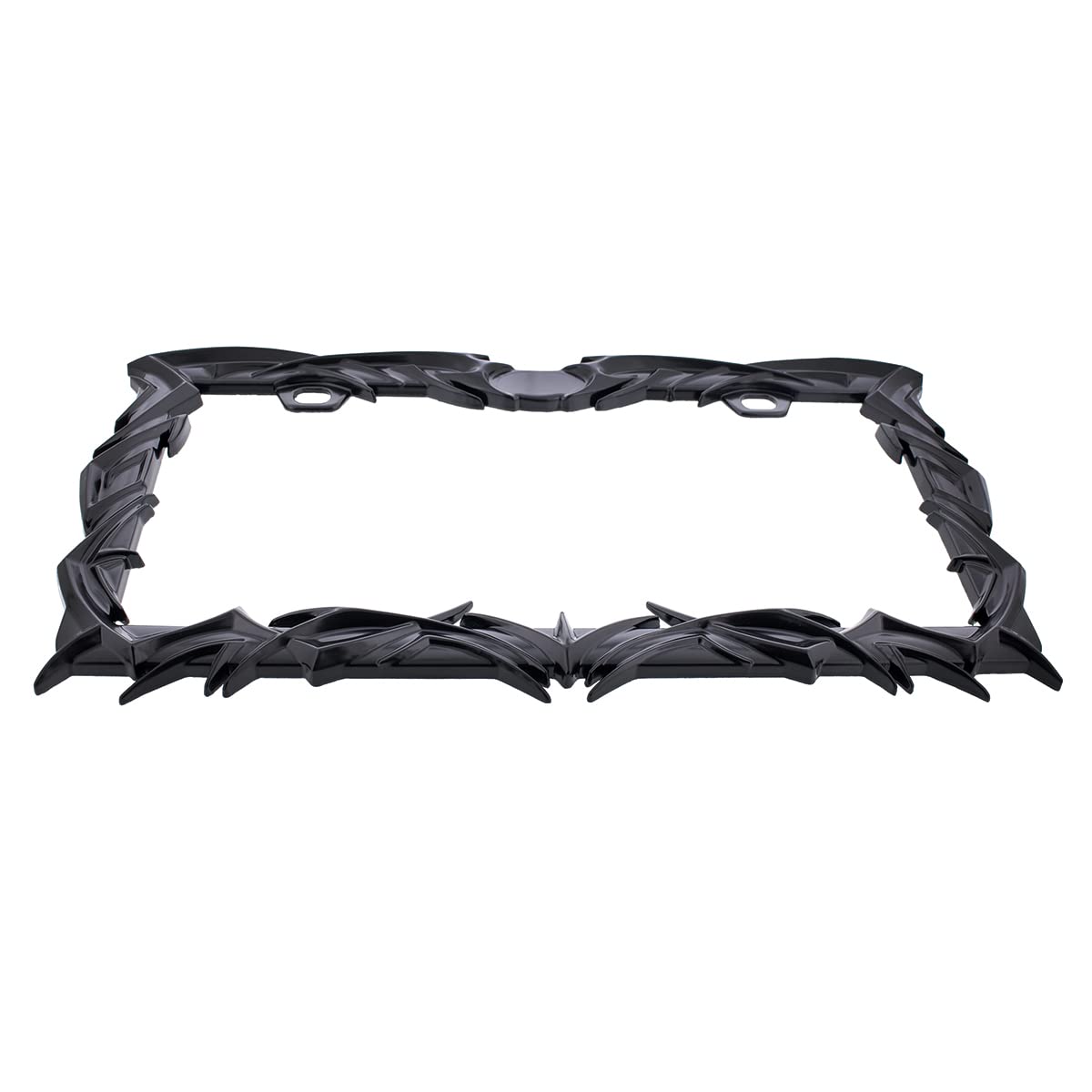Satin black finish closeup of United Pacific 50114 frame