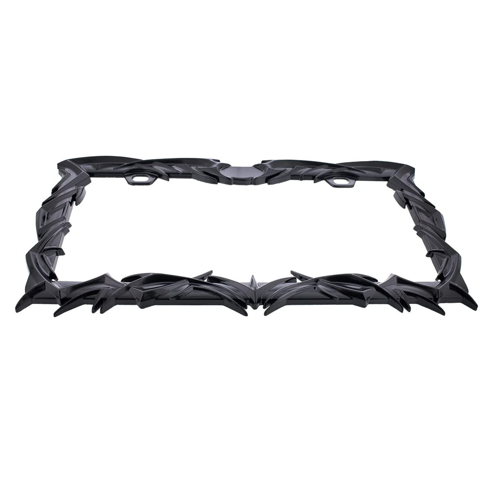 Satin black finish closeup of United Pacific 50114 frame