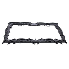 Satin black finish closeup of United Pacific 50114 frame
