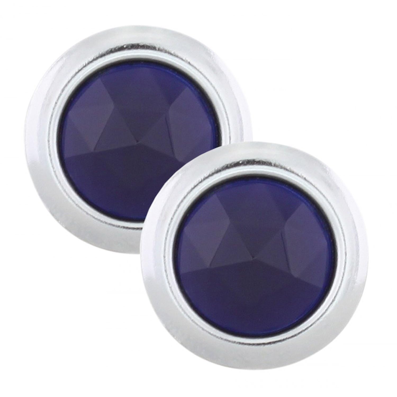 United Pacific A5010 blue dot lens with chrome ring enhances vintage truck styling