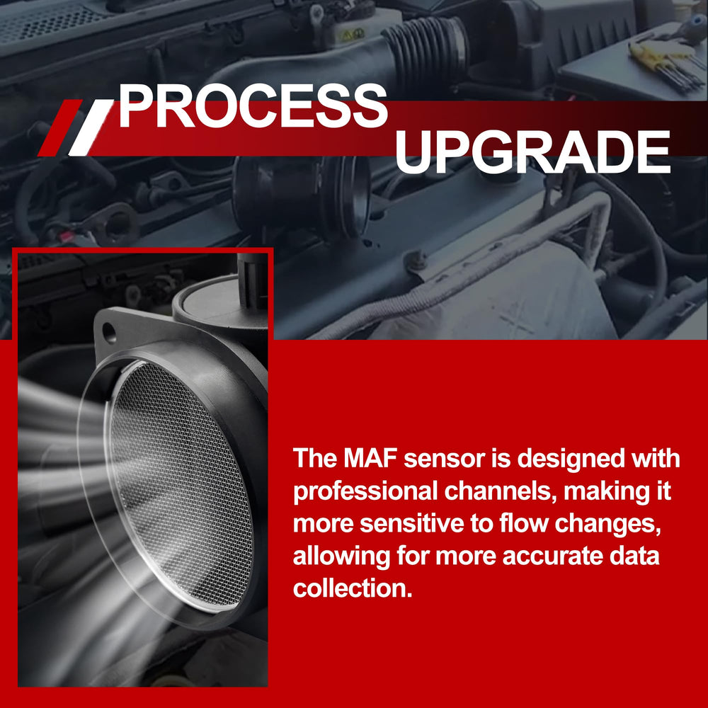 UNITHUB MAF sensor labels and part numbers simplify compatibility checks.