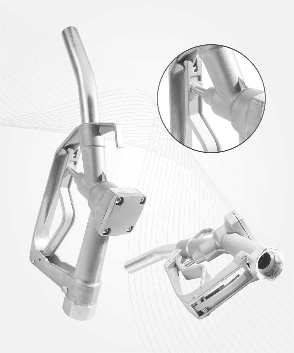 UNLRA manual nozzle included in box for quick replacement.