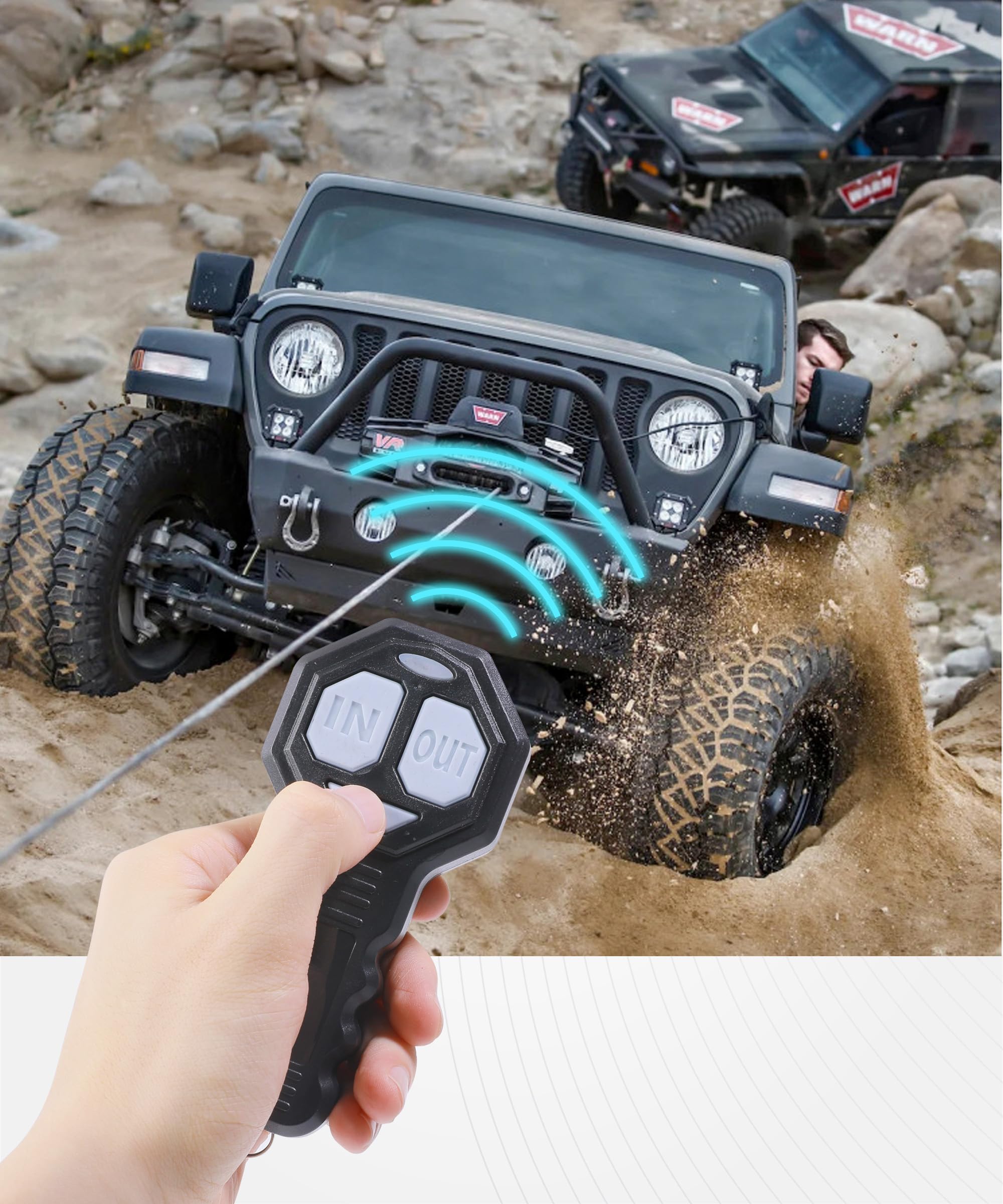 UNLRAE compatibility chart for 12V winches
