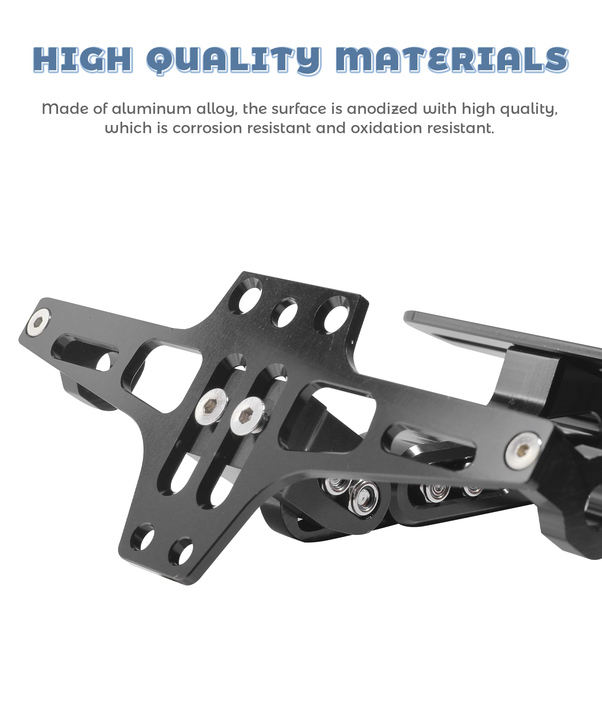 UNLRAE fender eliminator kit creates a clean, streamlined rear.