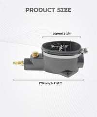 UNLRAE spark plug cleaner mounted vertically demonstrates easy wall or pole setup.