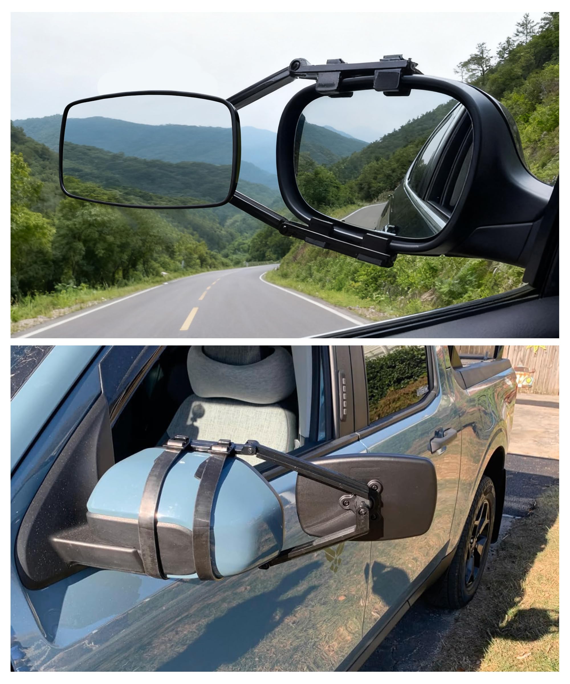 UNLRAE tow mirror extenders durable materials ready for daily use.