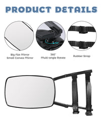 UNLRAE tow mirror extenders expand your field of view for safer driving.